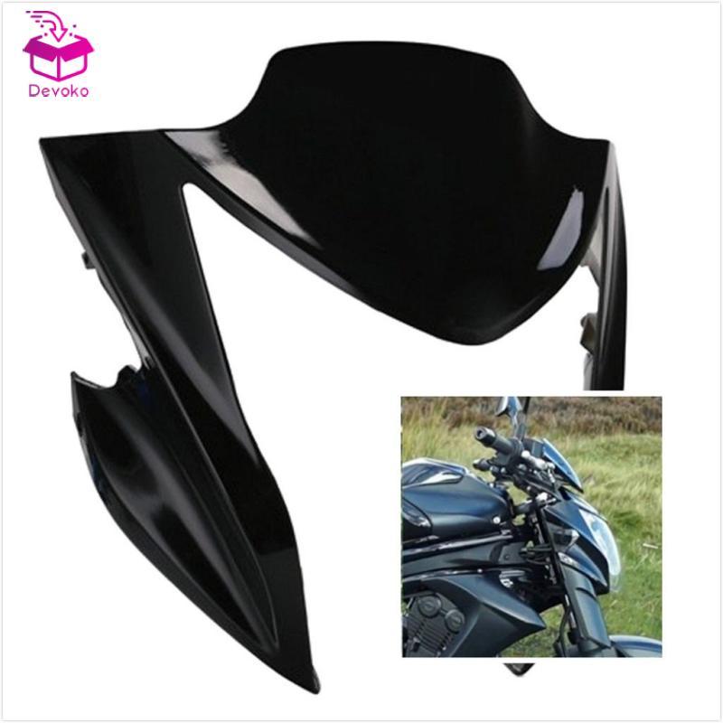 KAWASAKI [chiwanji2mf] หน้ากากแฟริ่งไฟหน้าแฟริ่งสําหรับคาวาซากิ ER6N 2012-2016 พลาสติก ABS