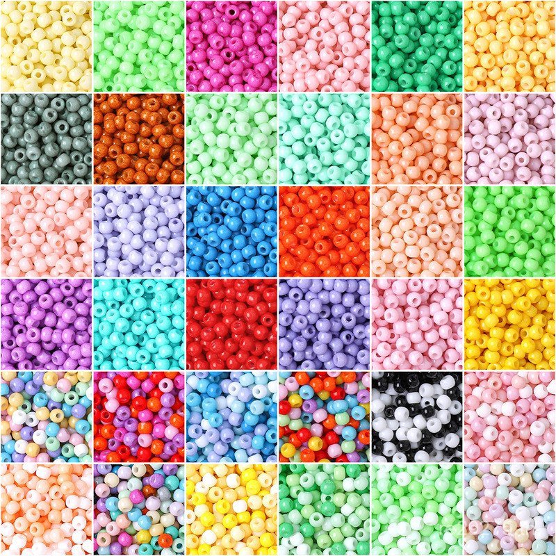 สร้อยข้อมือ DIY จากลูกปัดแก้วสีน้ำมัน พร้อมชุดตกแต่ง bz7