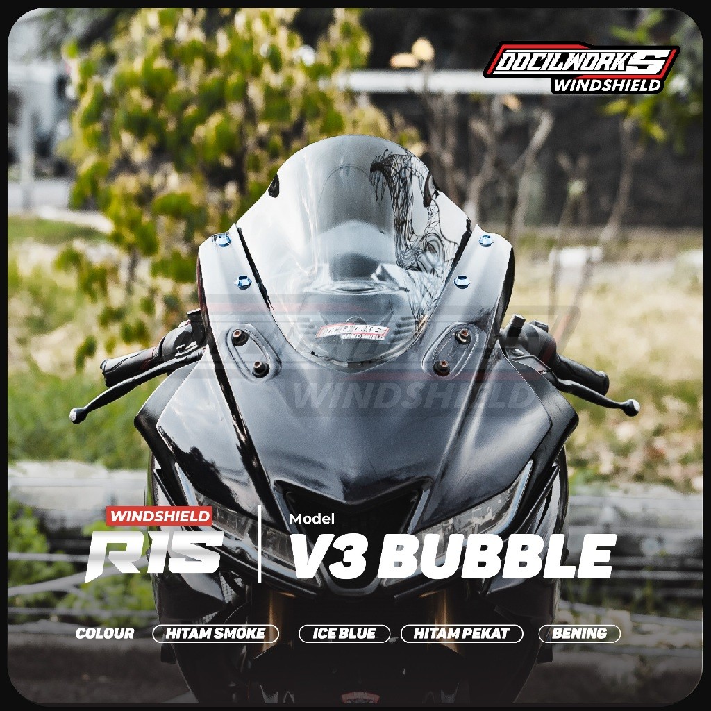 HORANSHOP - กระจกบังลมบัง R15 V3 & V4 RACING