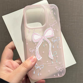 จัดส่งในพื้นที่ เคสมีน้ำค้างแข็งTPU รู้สึกดี มีสีสัน For IPhone16 15 14 13 11 7 8 plus Pro Promax X XR XSMAX DKMS249