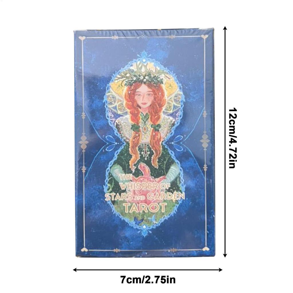 กระซิบของดาวและสวนไพ่ทาโรต์วิญญาณกระดาษแม่มดฟอร์จูนเรียกเข้าด้วยกันบัตรอ่านอาชีพเริ่มต้นตาเยน - รูปที่ 7
