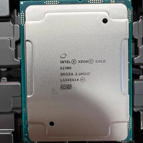 Intel Xeon Gold 6230R CPU โปรเซสเซอร์ 26 แกน 52 ด้ายสูงสุด 4.0GHz LGA3647