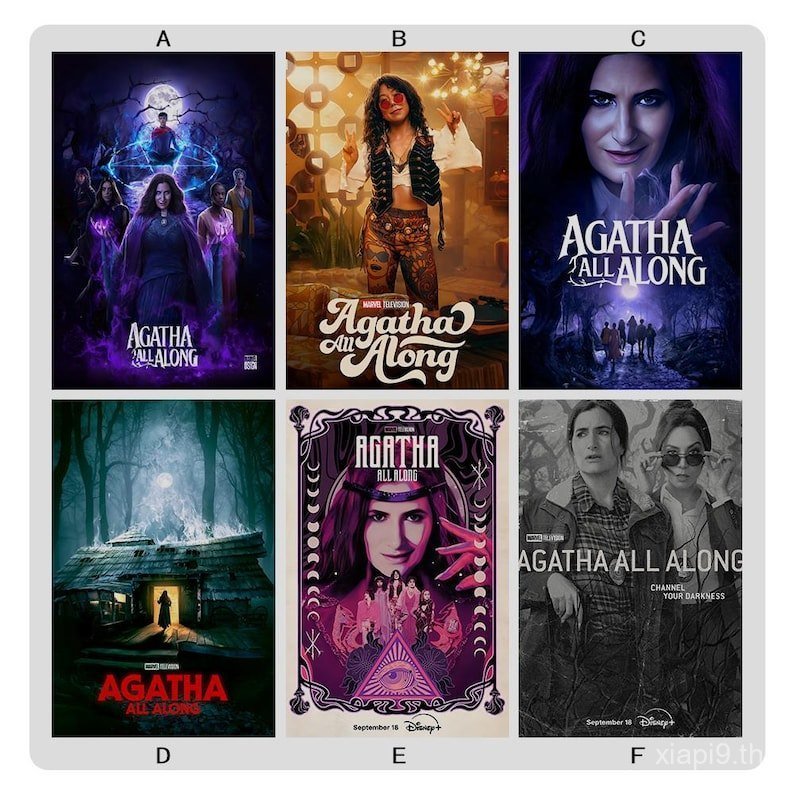 โปสเตอร์หนัง Agatha All Along พร้อมภาพพิมพ์ศิลปะความละเอียดสูง