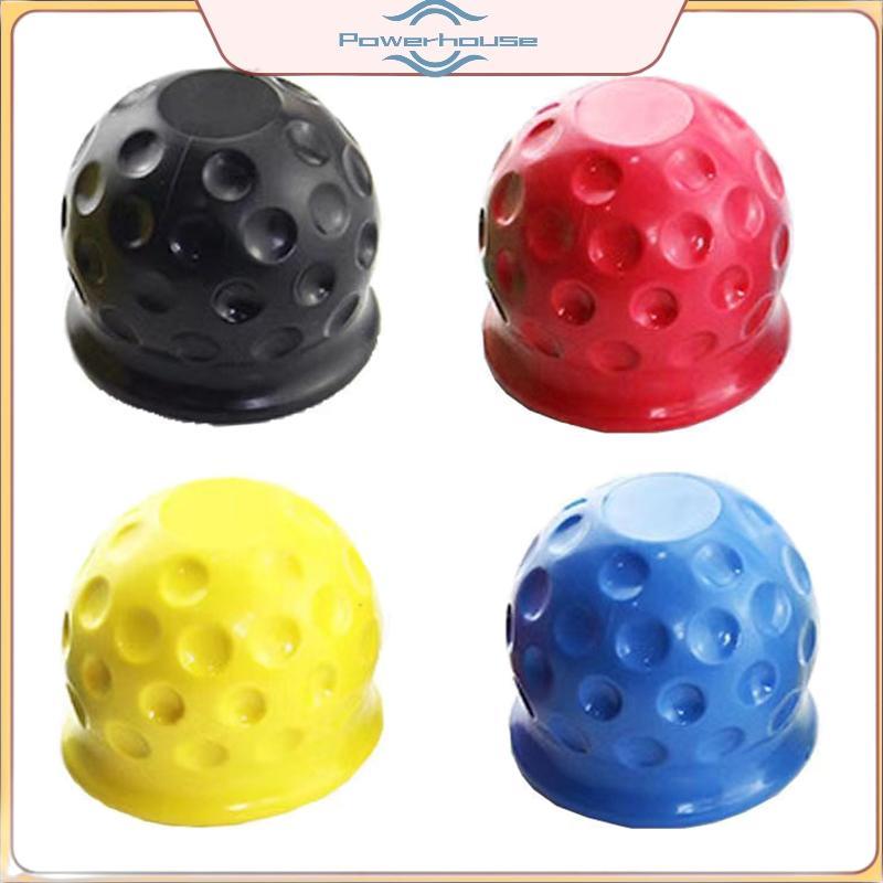 POWER Tow Bar Ball Cover Cap Trailer Ball Cover Tow Bar Cap Universal Hitch Trailer Tow Ball Protect