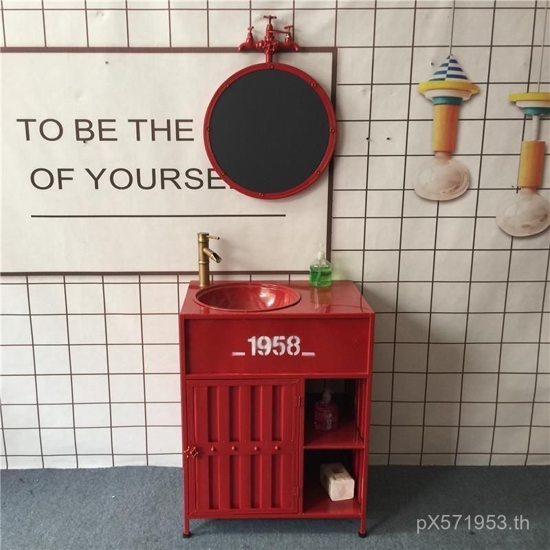 อ่างล้างหน้าอุตสาหกรรม Creative Wash Commercial อ่างล้างหน้าร้านอาหาร Retro Bar คอนเทนเนอร์ Dzp คอลั