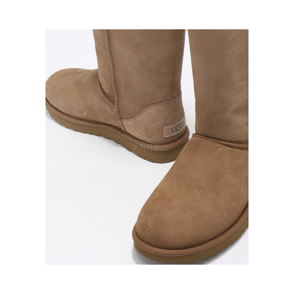 เกาหลี Direct Mail Ugg Boots ผู้หญิง Maroon แฟชั่นสบาย Simple CLASSIC TALL II 1016224