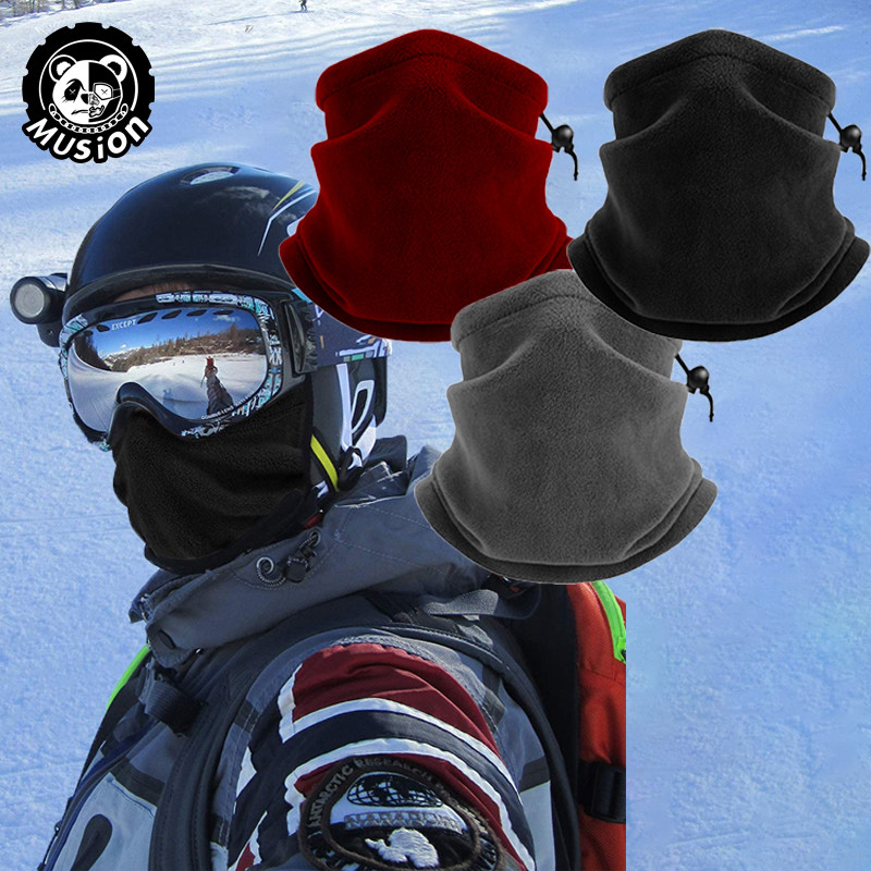 Musion ผ้าพันคอกันลมจากขนแกะ มีฟังก์ชันกันแดดและระบายอากาศ สำหรับเล่นสกี, ตกปลา, เดินป่า และขี่จักรยาน