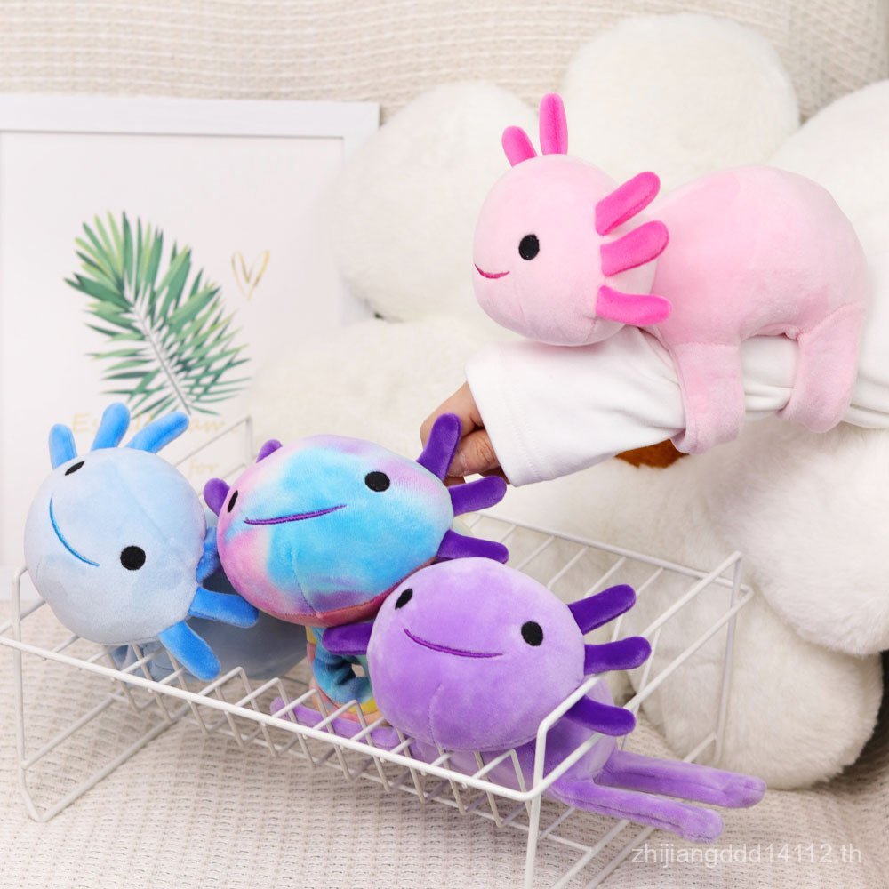 สินค้าใหม่สีชมพู! ตุ๊กตาปลา Axolotl Plush กับสร้อยข้อมือ KSIO