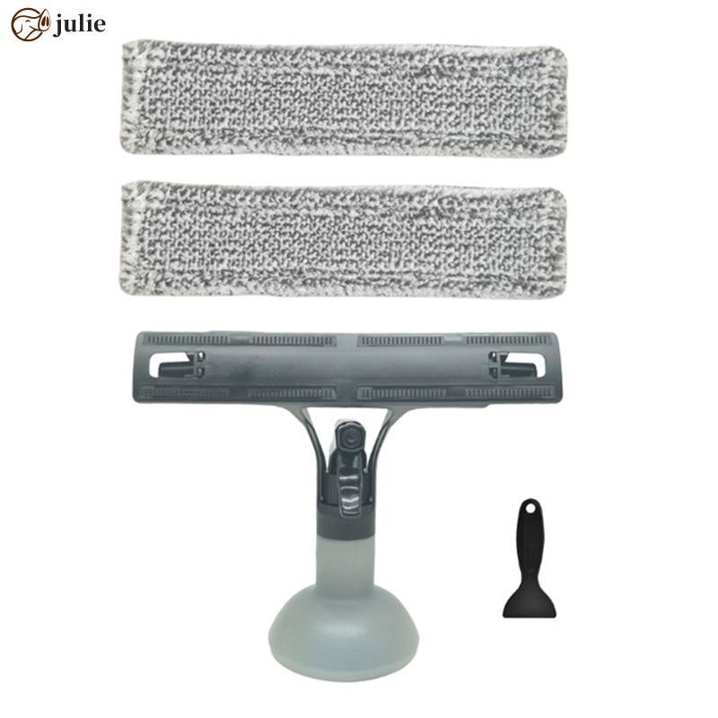 ทําความสะอาดหน้าต่างเครื่องมือขวดไมโครไฟเบอร์ Mop Pad Kit สําหรับ WV1 WV2 หน้าต่างทําความสะอาดชิ้นส่