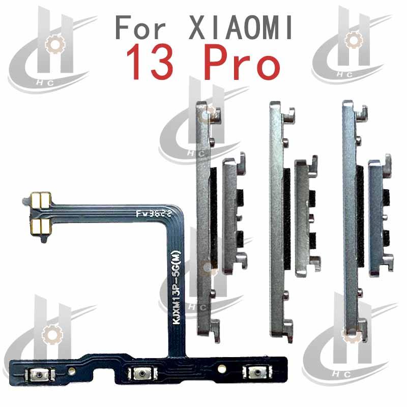 สําหรับ Xiaomi 13 Pro ปุ่มเปิด-ปิดด้านข้าง สายเคเบิล Flex ทดแทน