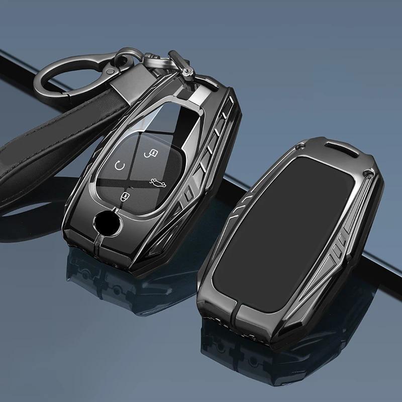 โลหะรถ Remote Key กรณี Shell Protector ผู้ถือ Fob สําหรับ GAC Trumpchi ใหม่ Empow J11 J12 J13 J15 J1