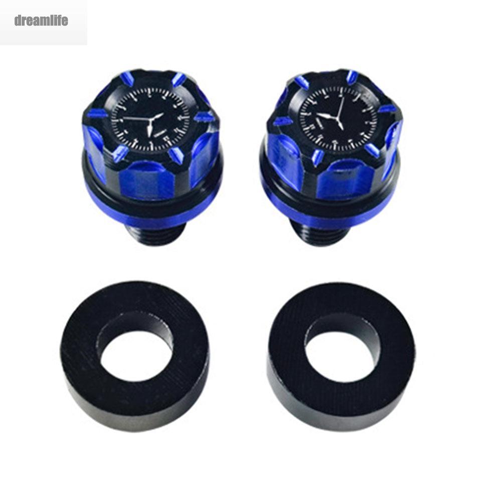 กระจกมองหลังอลูมิเนียม Blue M10 Positive Green M10 Positive สําหรับอัพเกรดจักรยาน - รูปที่ 3