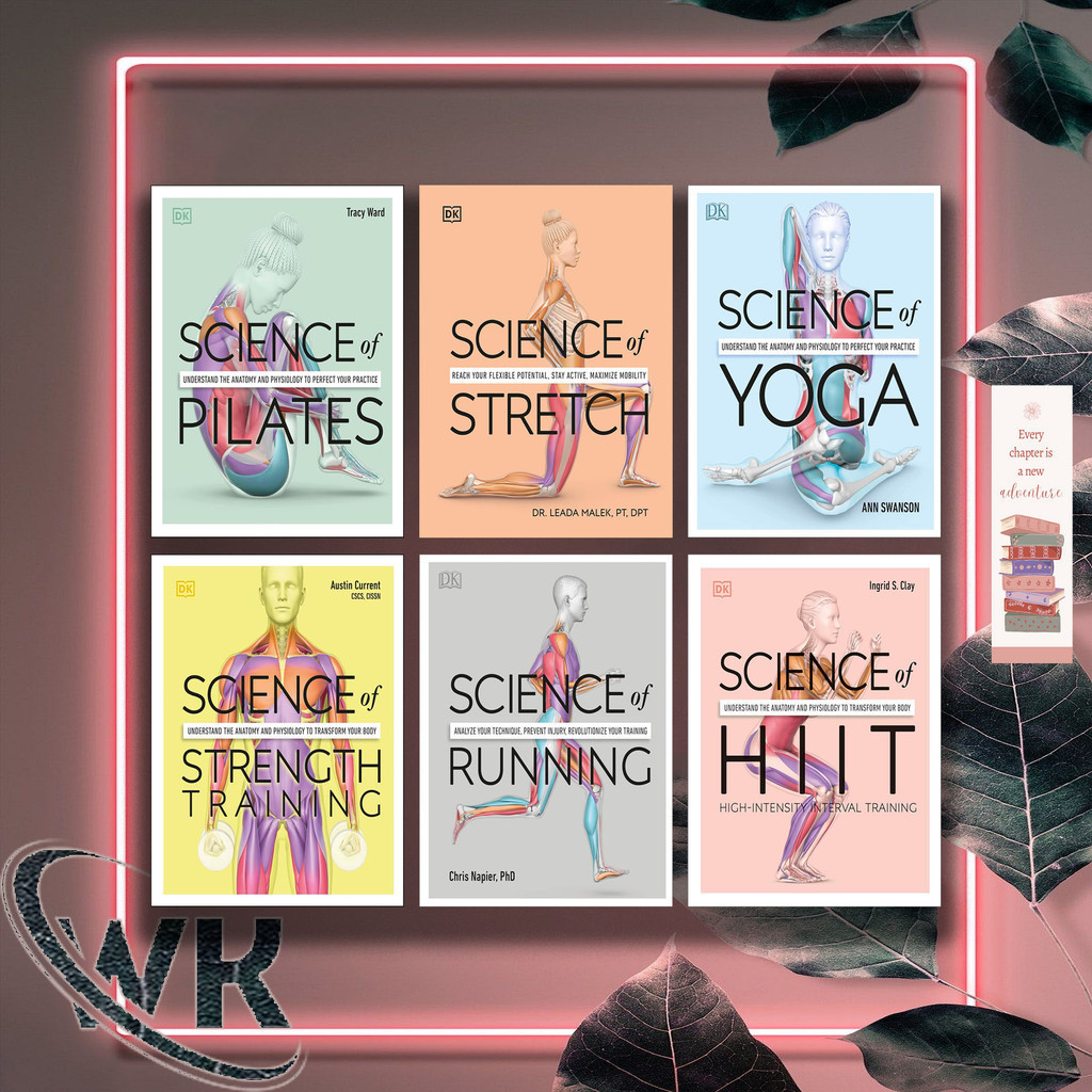 หนังสือภาษาอังกฤษ: พิลาทิส | ยืดกล้ามเนื้อ | โยคะ | ฝึกความแข็งแรง | วิ่ง | HIIT โดย Tracy Ward