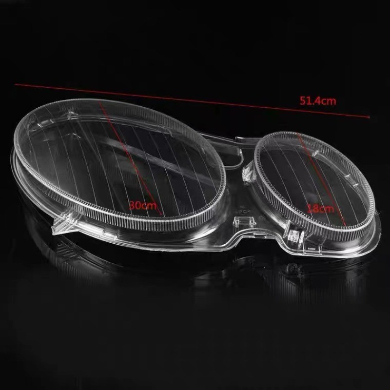 ฝาครอบเลนส์ไฟหน้าซ้ายขวาทดแทน For MERCEDES BENZ E Class W211 E200 E240 E280 E300 E350 2003-2008 ราคา ถูกที่สุด ดีลบีเคเค แกลเลอรีภาพที่ 4