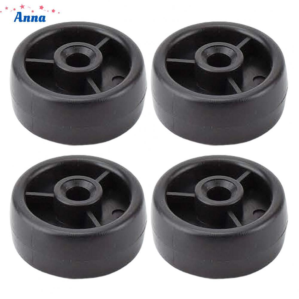 เปลี่ยนอุปกรณ์ออกกําลังกายล้อเลื่อน4ชิ้นสําหรับลู่วิ่งและจักรยานออกกําลังกาย