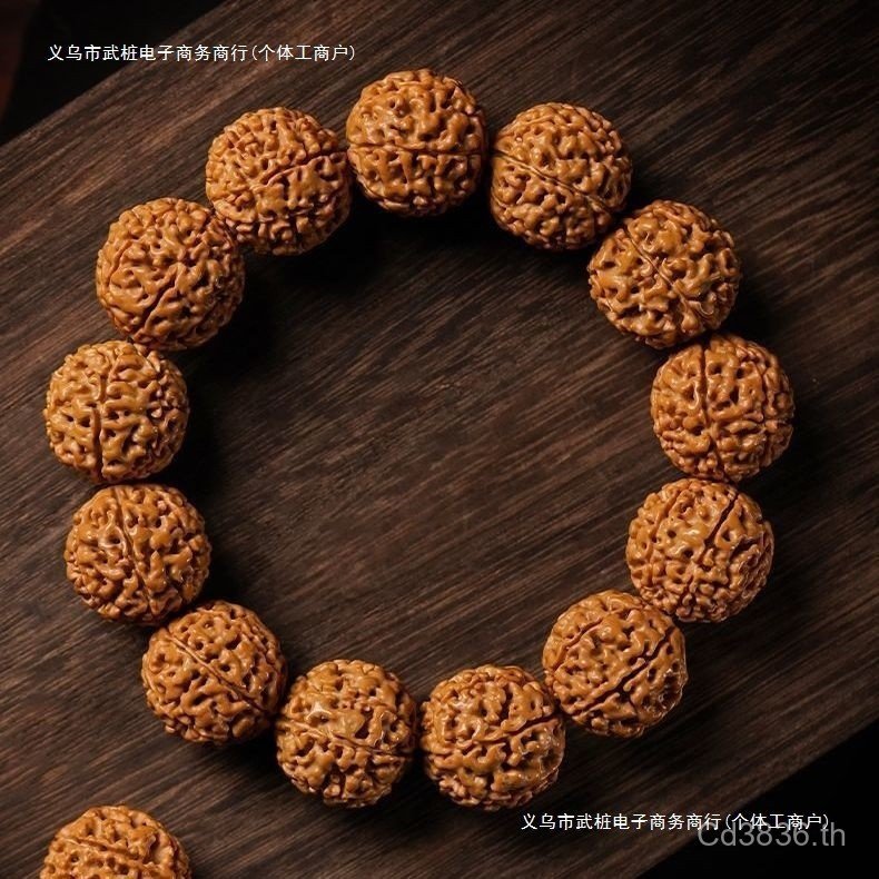 หญิง Seven-Eight-Nine King Kong กลีบพระพุทธรูปผู้ชายทําความสะอาดสร้อยข้อมือโพธิ์สไตล์ใหม่ 2025 แท้ B