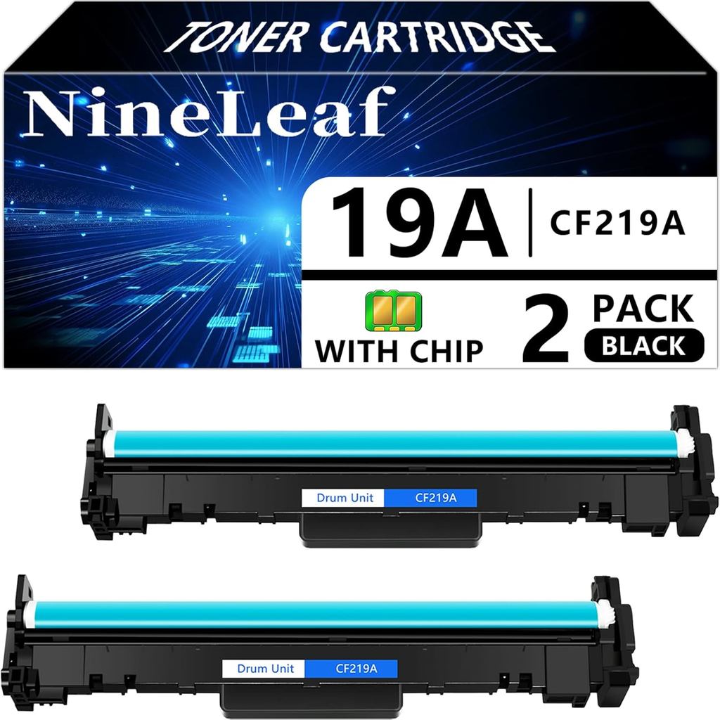 NineLeaf ใช้งานร่วมกับกลองสําหรับ HP CF219A 19A กลองชุดใช้สําหรับ Laser Jet Pro M130fw M130nw M130fn