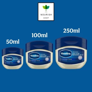 Vaseline Pure Repairing Jelly Original ผลิตภัณฑ์บำรุงริมฝีปากและผิวกาย ขนาด 50ml/100ml/250ml