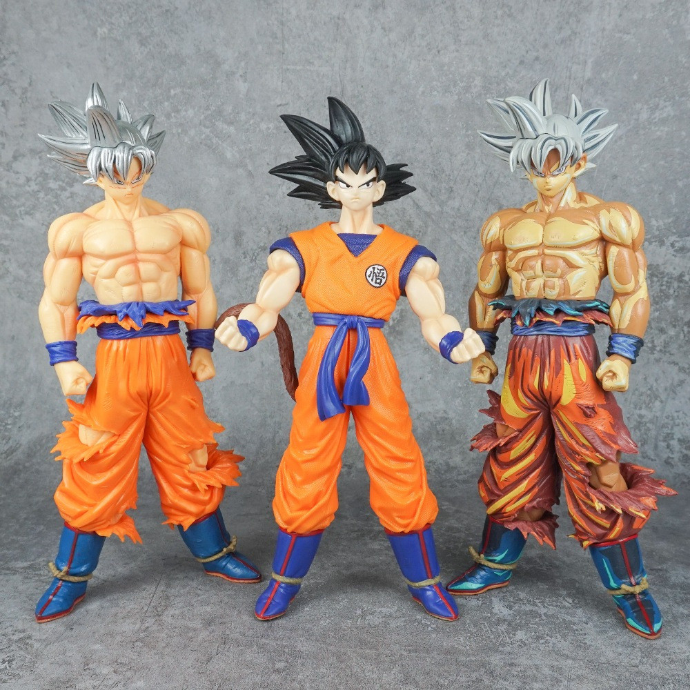 Dragon Ball Z Son Goku Super Saiyan Kakarotto Muscle Comic Edition Ultra Instinct PVC ฟิกเกอร์อนิเมะ