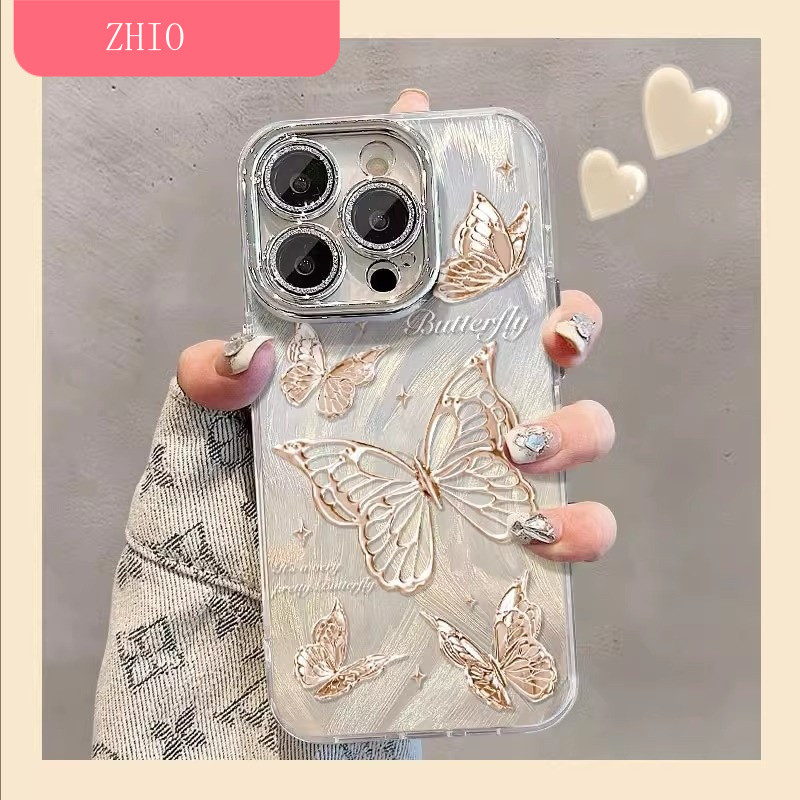 🔥มาพร้อมกับการป้องกันเลนส์🔥เคสไอโฟน เหมาะสําหรับ iPhone 17/17Pro/17Pro max/14/13 /12/15/16promax/XR/XS265