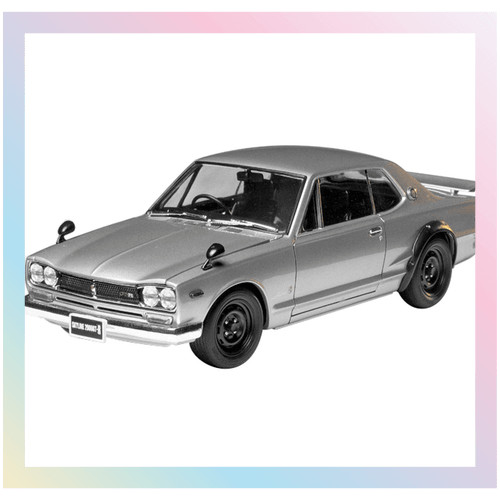 【ตรงจากญี่ปุ่น】ทามิยะ 1/24 ซีรีส์สปอร์ตคาร์ หมายเลข 194 นิสสัน สกายไลน์ 2000 GT-R ฮาร์ดท็อป โมเดลพลา