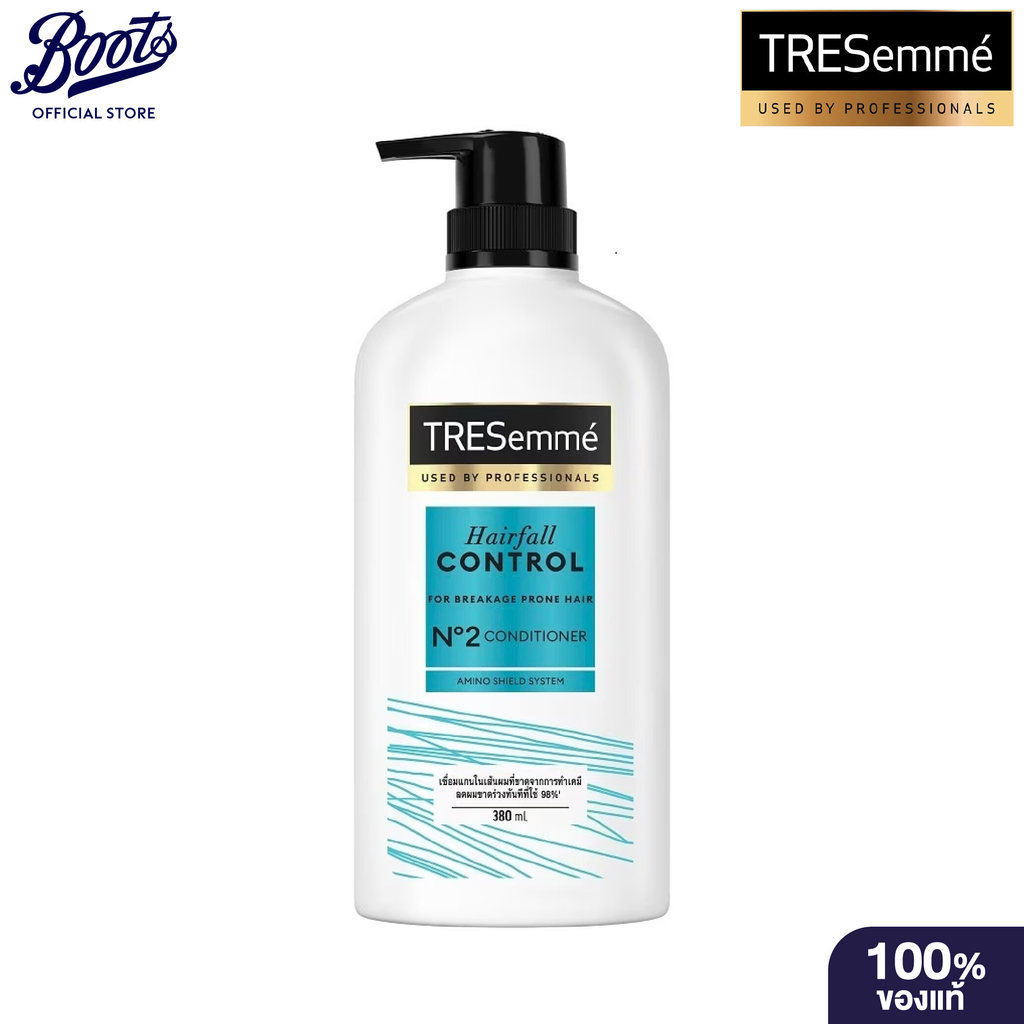 TRESemmé Hair Fall Control Conditioner 380ml  เทรเซเม่ รังแค ผม