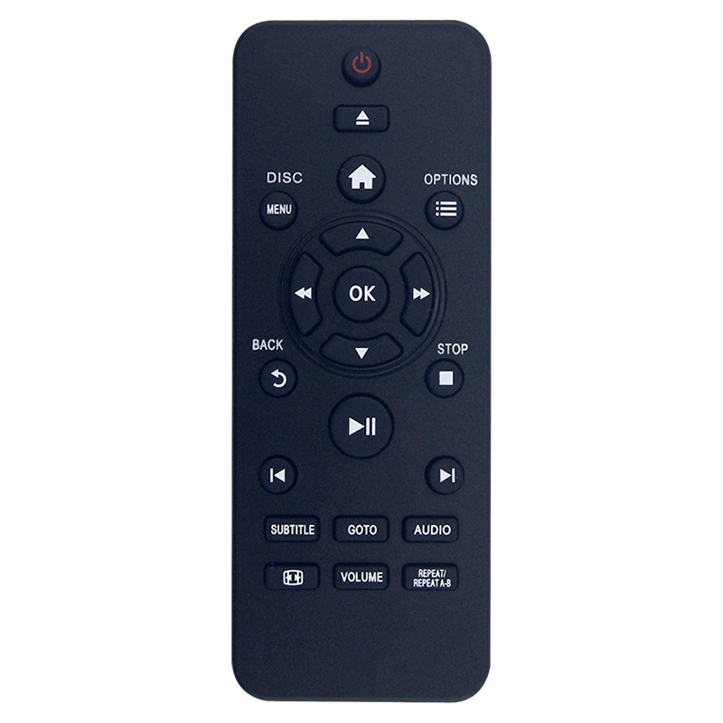 เข้ากันได้กับเครื่องเล่น DVD ของ Philips DVP3005/78 DVP2880/55 DVP3864K DVP3868G DVP3850G รีโมทคอนโท