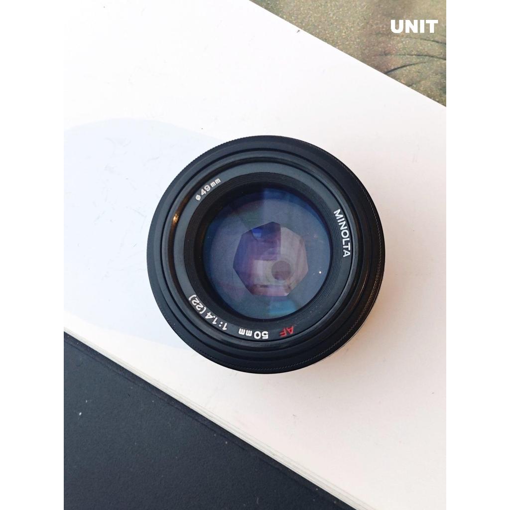 Minolta AF 50mm F1.4 #14202782(มือสอง)