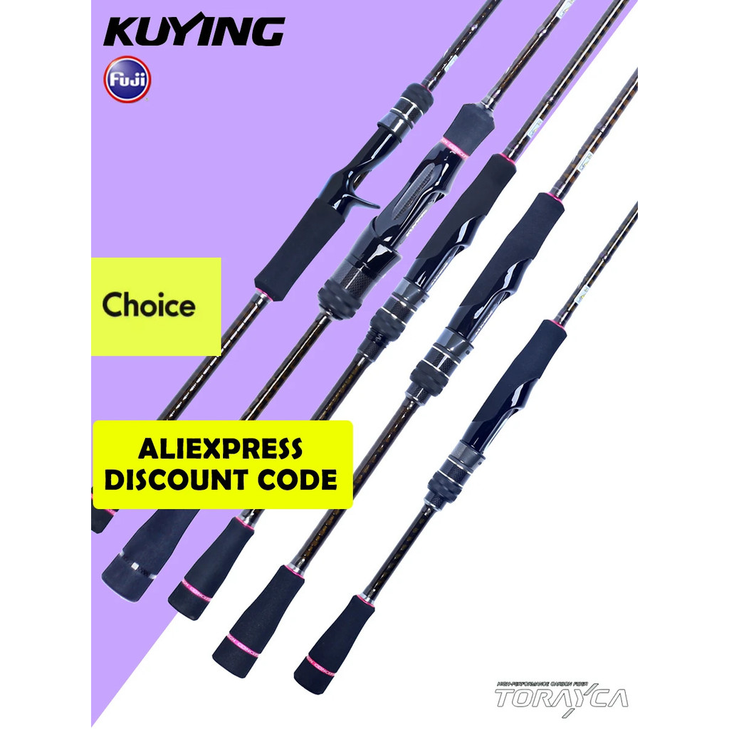 Ajing Rock Spinning & Casting Fishing Rod ขนาดตั้งแต่ 2.04m ถึง 2.58m ใช้งานได้รวดเร็วและแม่นยำ