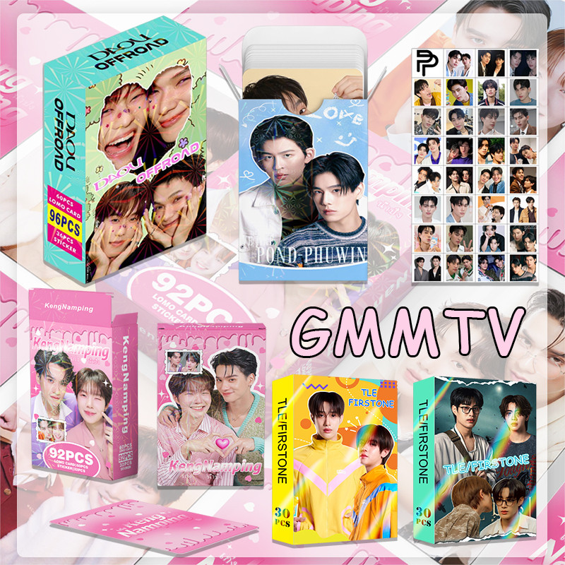 96 ชิ้น GMMTV Daouoffroad Keng Namping การ์ด Lomo 500 ชิ้น GMMTV Tlefirstone Diy สติกเกอร์ตกแต่ง