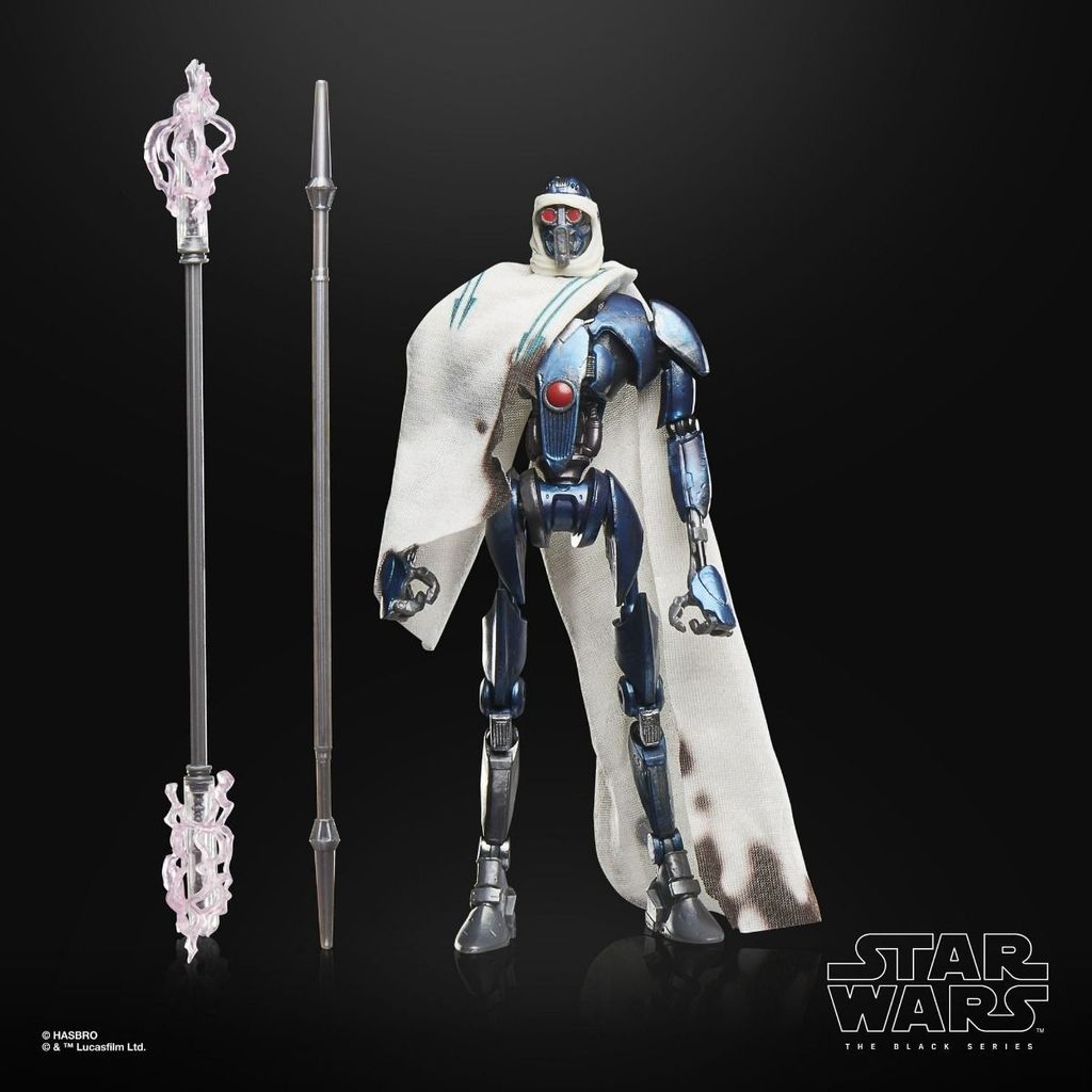 พร้อมสต็อก Hasbro Star Wars 20 ซม.Action Figure EP3 Wall Card Version Blue Taiwei Robot