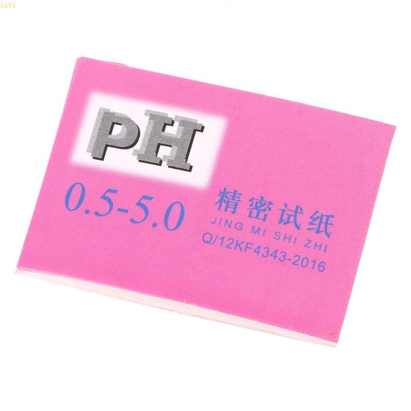 Infi Universal pH Test Paper Strip สําหรับการทดสอบดินน้ําสัตว์เลี้ยงและอาหาร pH