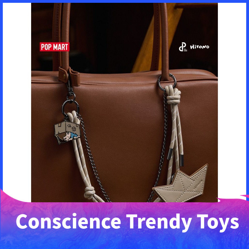 POPMART POPMART Ono Hirono Echo Series Mystery Box Chain Bag Accessories จี้น่ารักประณีต