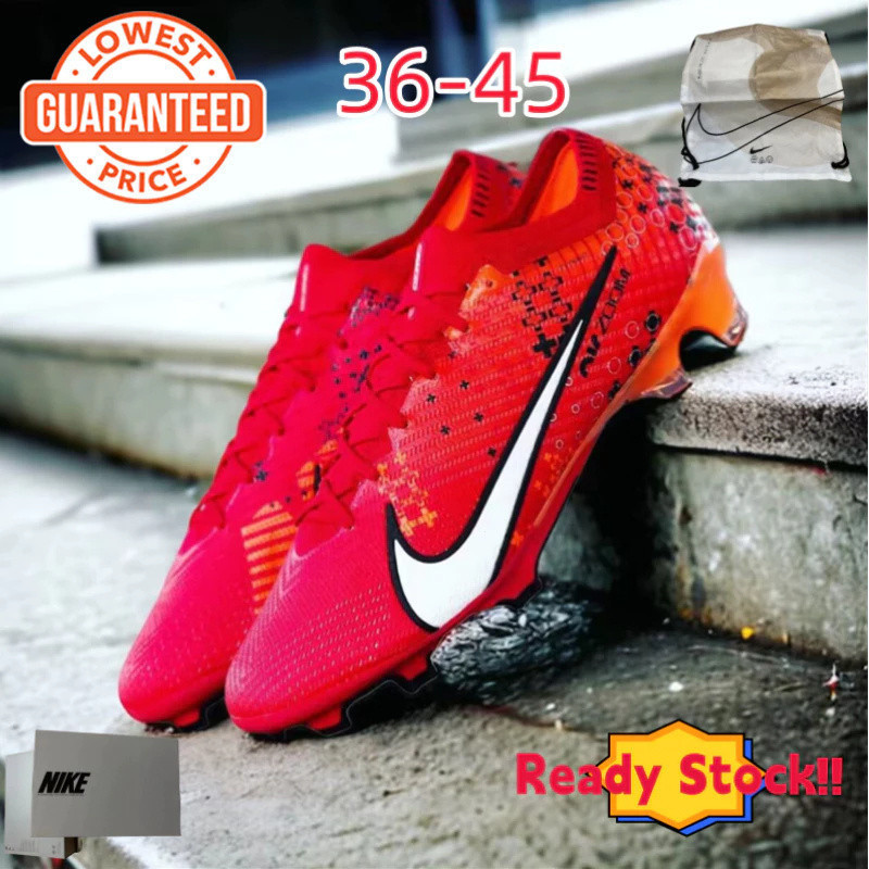 รองเท้าฟุตบอล Air Zoom Mercurial15 Vapor XV Elite FG รองเท้าฟุตบอลผู้ชาย รองเท้าฟุตบอล 38-46 y3vs