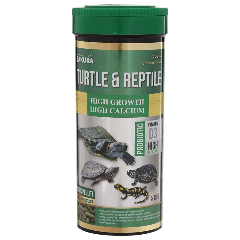 ซากุระอาหารเต่า 80กรัม Sakura Turtle Food 80g. [หมายเลขบาร์โค้ด 8850805003506 ] สินค้าคุณภาพดี คัดสรรอย่างตั้งใจ