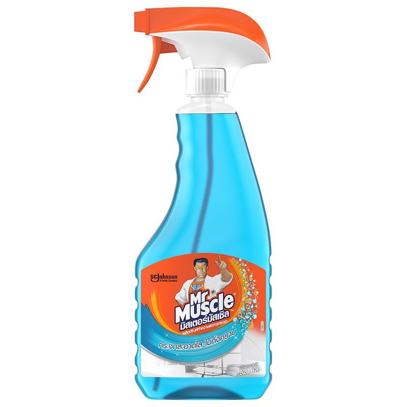 วินเด็กซ์น้ำยาเช็ดกระจก 520มล. Windex Glass Cleaner 520ml. [หมายเลขบาร์โค้ด 8850175007012 ]