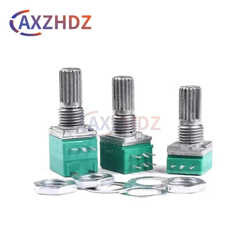 5PCS 3/5/6/8pin RK097N/G B1K B5K B10K B20K B50K B100K B250K B500K RV097 เสียงเครื่องขยายเสียงปรับระด