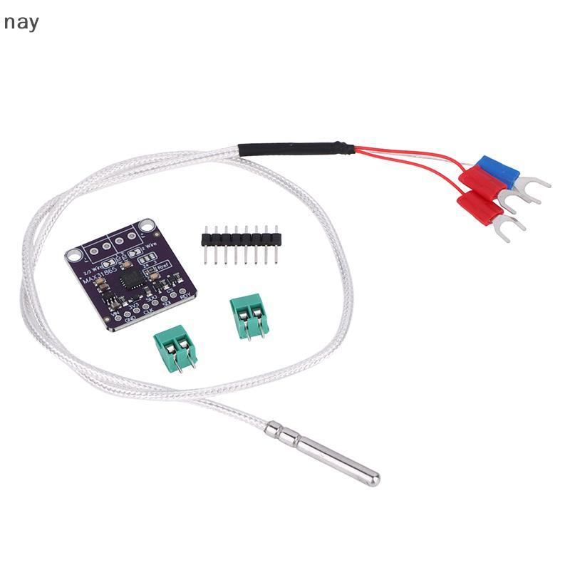 [nay] โมดูล RTD MAX31865 พร้อมเซ็นเซอร์เทอร์โมคัปเปิล PT100-PT1000 สําหรับโครงการ DIY
