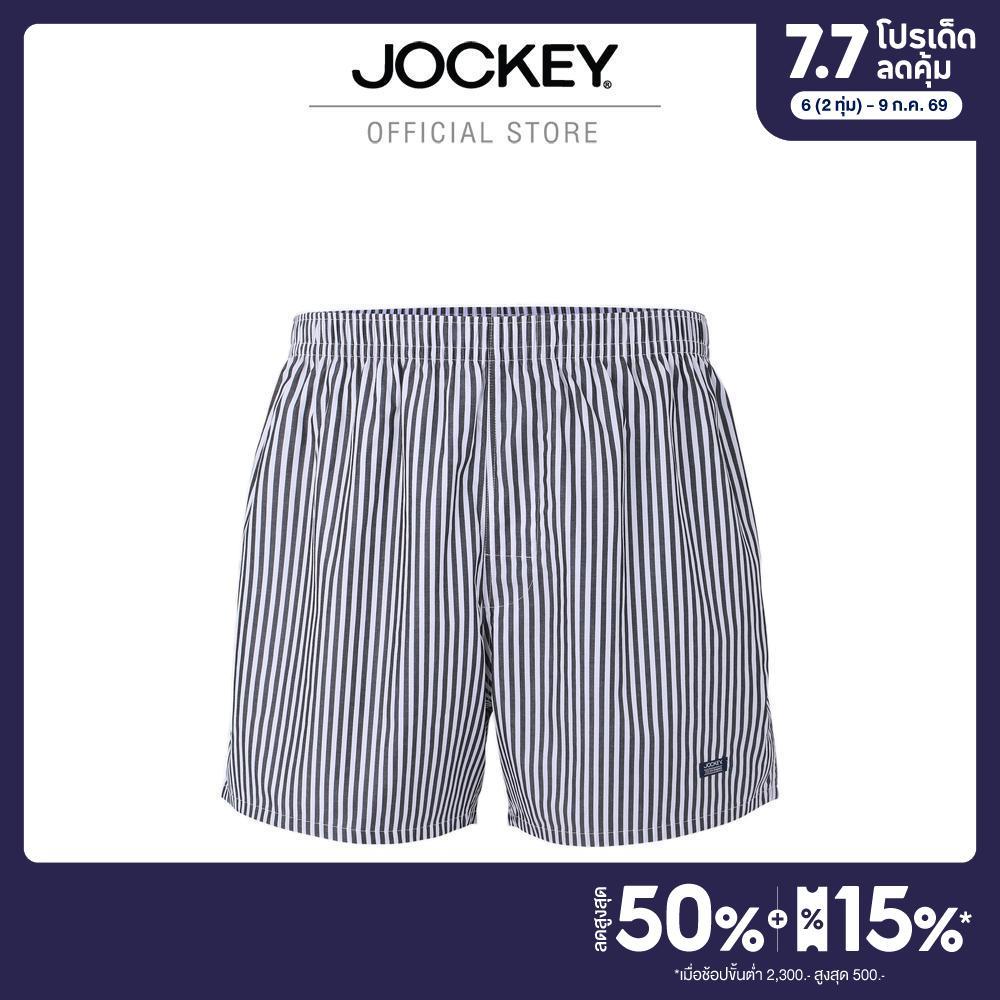 JOCKEY UNDERWEAR กางเกงบ็อกเซอร์ ESSENTIAL รุ่น KU JKBOWAF09 BOXER