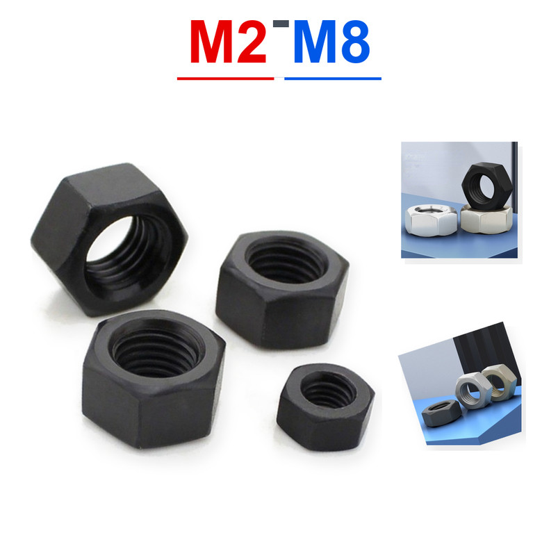 น็อต M2-M12 ชุบนิกเกิล แข็งแรง กันสนิม [RIGO1]