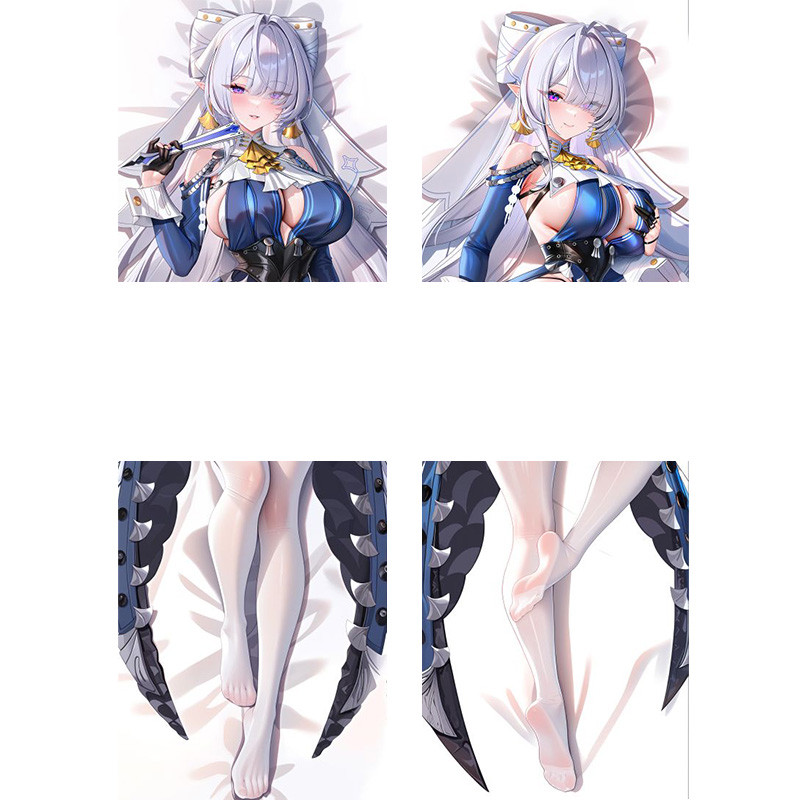 Zenless Zone Zero Velina Airgid ปลอกหมอนปรับแต่งกอดหมอน Body Otaku Otajo ผ้าปูที่นอน Dakimakura อะนิเมะปลอกหมอน