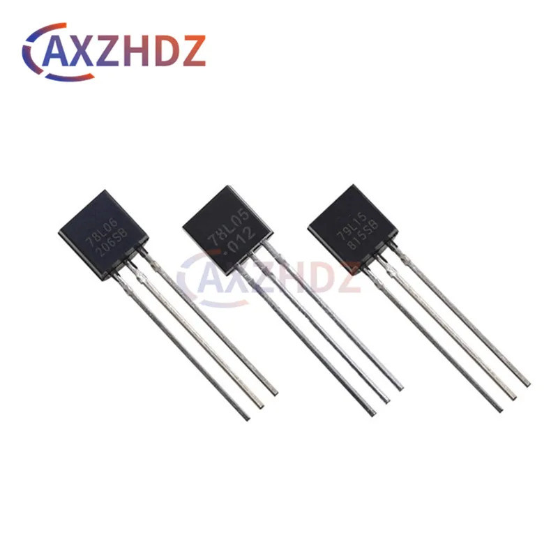 20PCS TO92 78L05 78L06 78L08 78L09 78L12 78L15 78L24 79L05 79L06 79L08 79L09 79L12 79L15 5V 12V สาม-