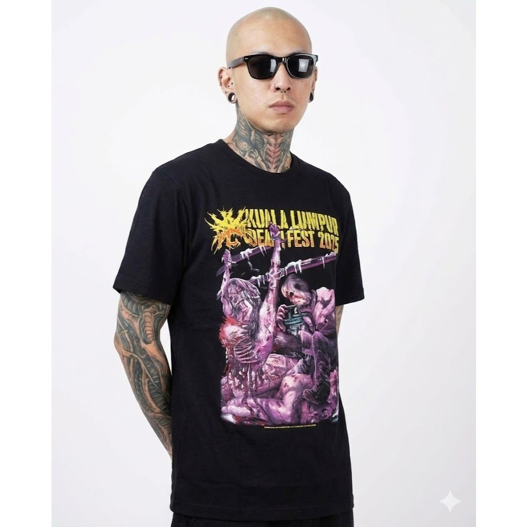 เสื้อยืด KATUN Kuala Lumpur DF - 2025 Cotton - Metalgear Music S-XXL