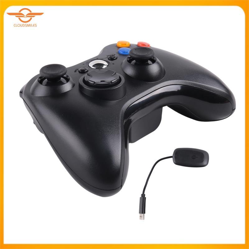 [CloudsMiles] สําหรับจอยสติ๊กคอนโทรลเลอร์เกมแพดไร้สาย 360 2.4G รองรับบลูทูธสําหรับ X Box 360 Jogos W