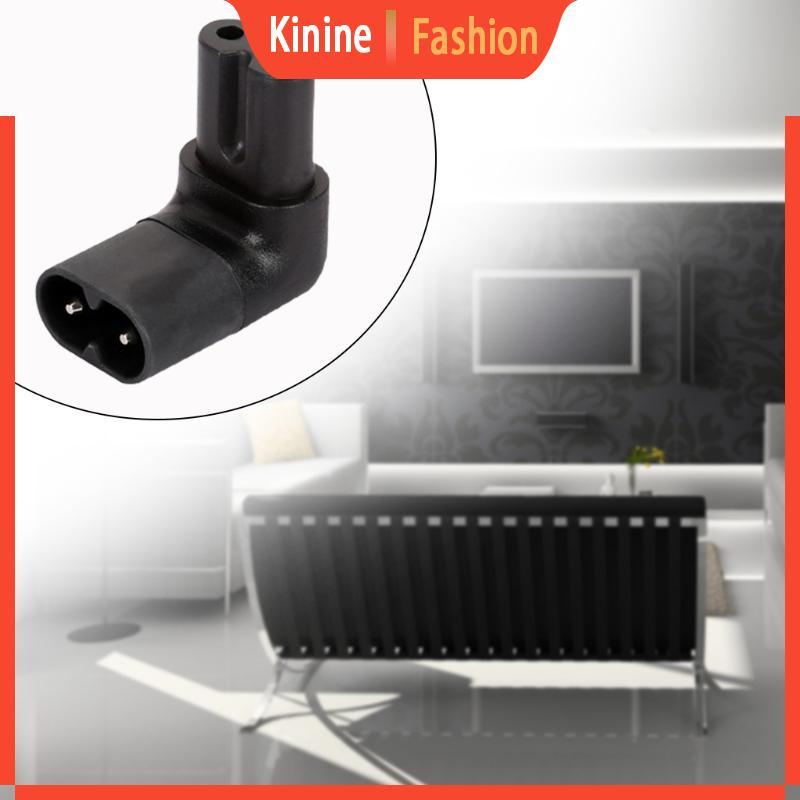 KIN IEC 320 IEC320 iec C7 ถึง C8 90 องศาซ้ายขวามุมอะแดปเตอร์ไฟ AC สําหรับ PC
