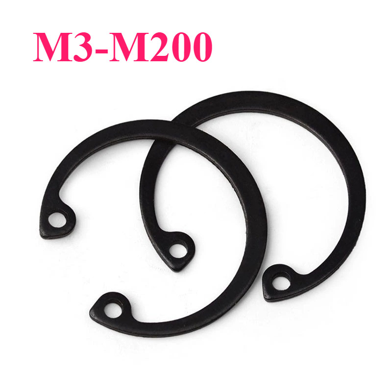 แหวนล็อค ใน ตัว C/สีดำ /Internal Retaining Snap Ring / Black /M3-M200【SY8】
