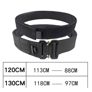 พร้อมส่ง! เข็มขัดเชือก Heavy Duty แบบ MOLLE สายรัดอลูมิเนียม 120/130cm. สายรัดเป้/กระเป๋า สายรัดเอว ทนทาน