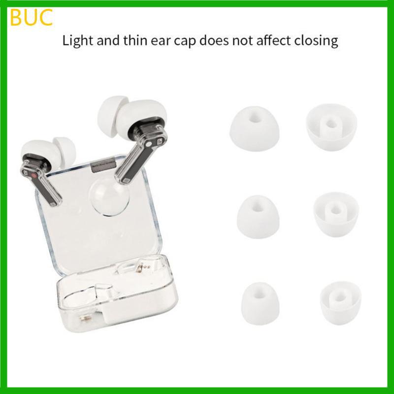 BUC สําหรับ Nothing Ear 2 1 หูฟังกันฝุ่น Eartips Pad กันน้ํา