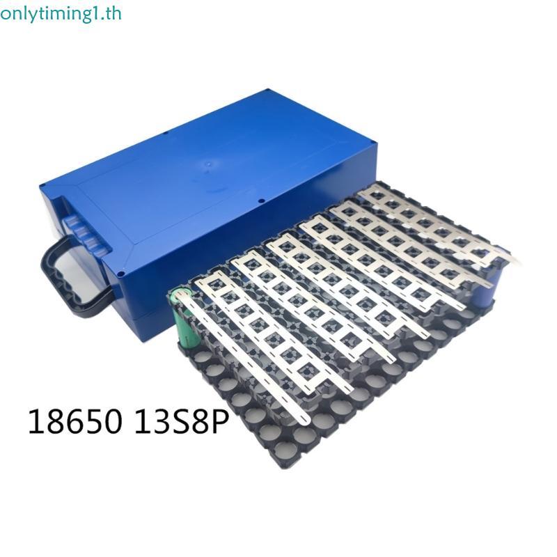 Onlytiming 48V 13S8P 14S8P 18650 สําหรับจักรยานไฟฟ้าพร้อมแถบโลหะ