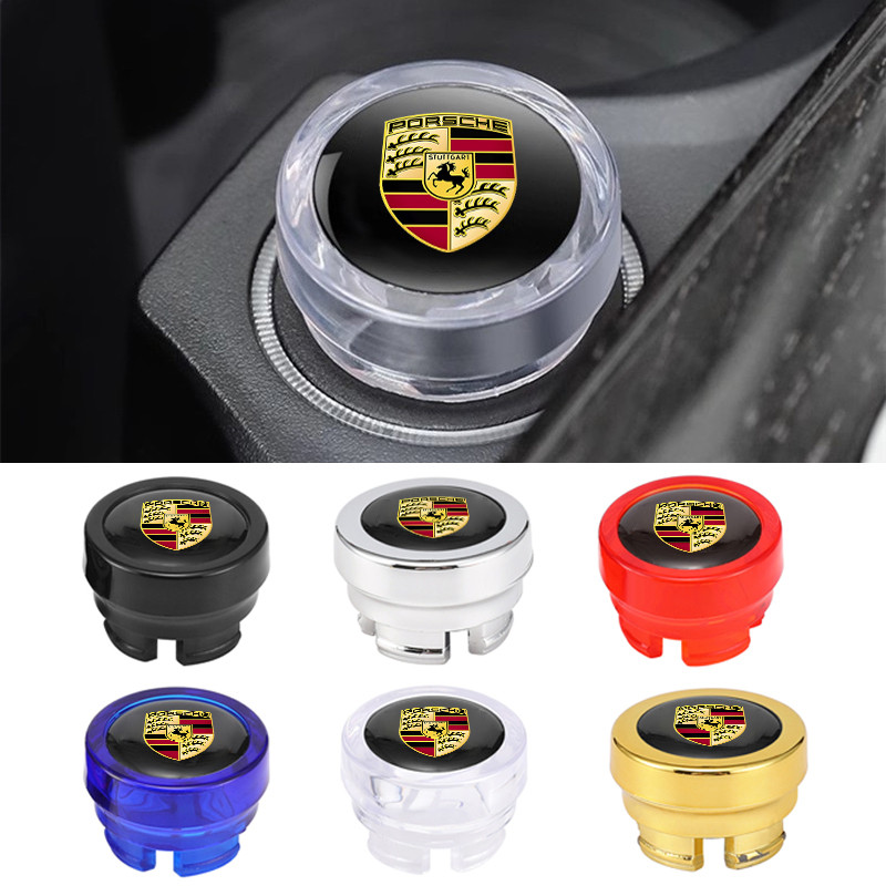 รถไฟแช็กตกแต่งฝาครอบปลั๊ก DustProof สําหรับ Porsche Panamera Spyder Carrera Macan Boxster Cayman Cay